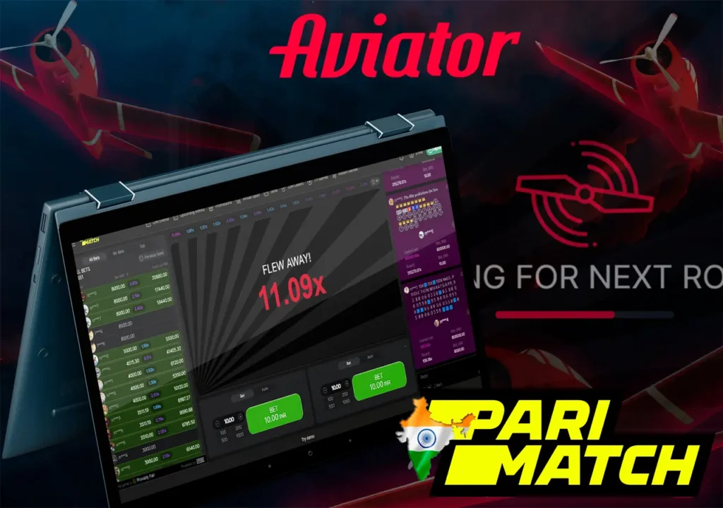 Start playing Parimatch's famous crash slot Aviator
